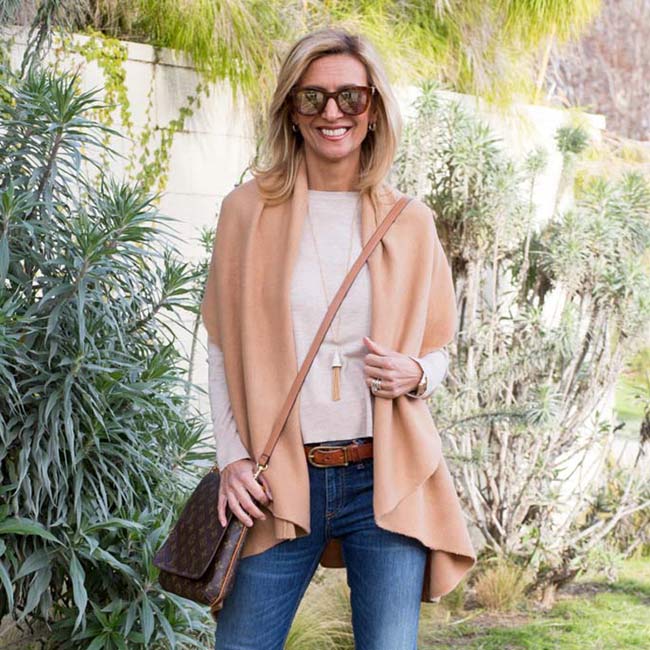 Camel Is The New Color In Our Bestselling Cape Vests - Just Style LA