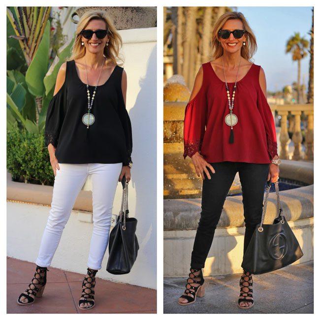 Cold Shoulder Top Trend Continuing Straight Into Fall - Just Style LA