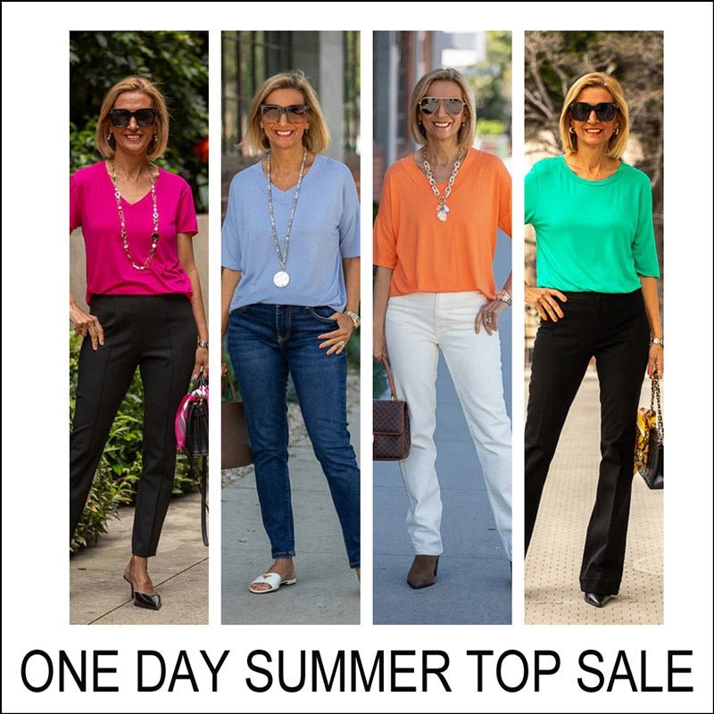 Colorful Jersey Tops For Spring And Summer - Just Style LA