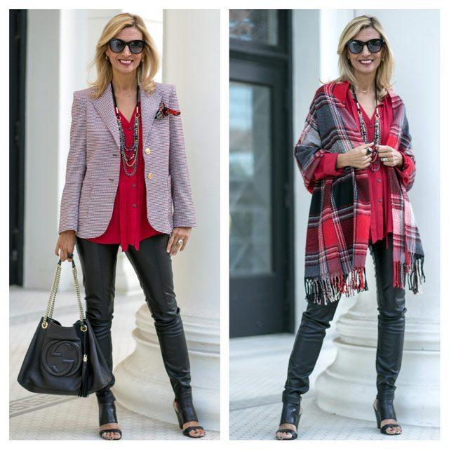 Introducing Our Blaire Houndstooth Blazer Styled For Fall - Just Style LA