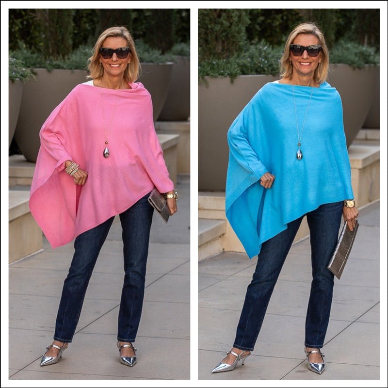 Welcoming Spring With Two Ponchos Perfect For Easter - Just Style LA