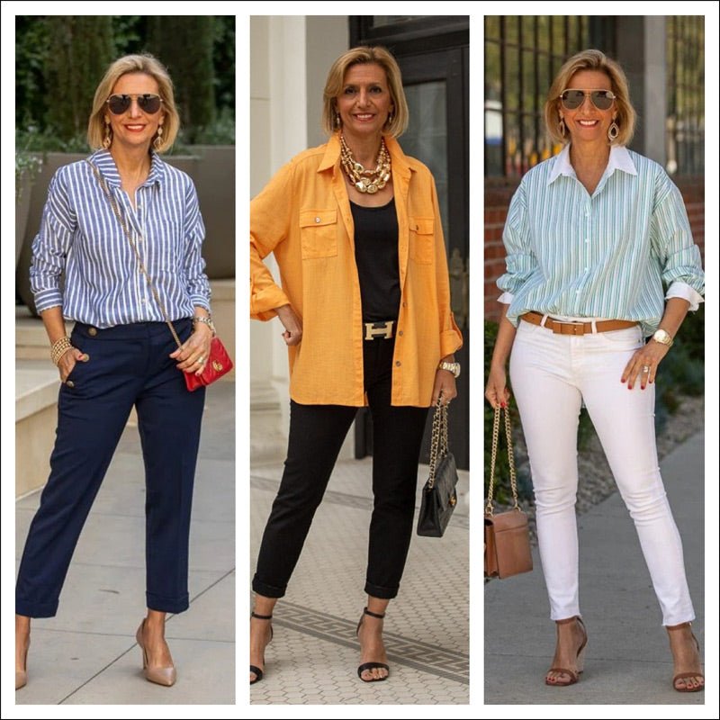 A Recap Of Our Women's Button Down Shirts Just Style LA A Recap Of Our Women's Button Down Shirts Just Style LA
