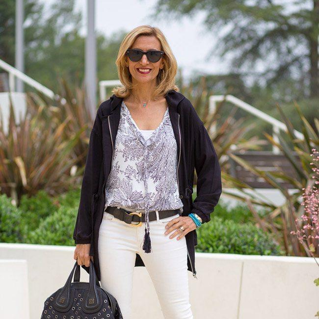 Black And White Chic With Our New Gypsy Print Blouse - Just Style LA