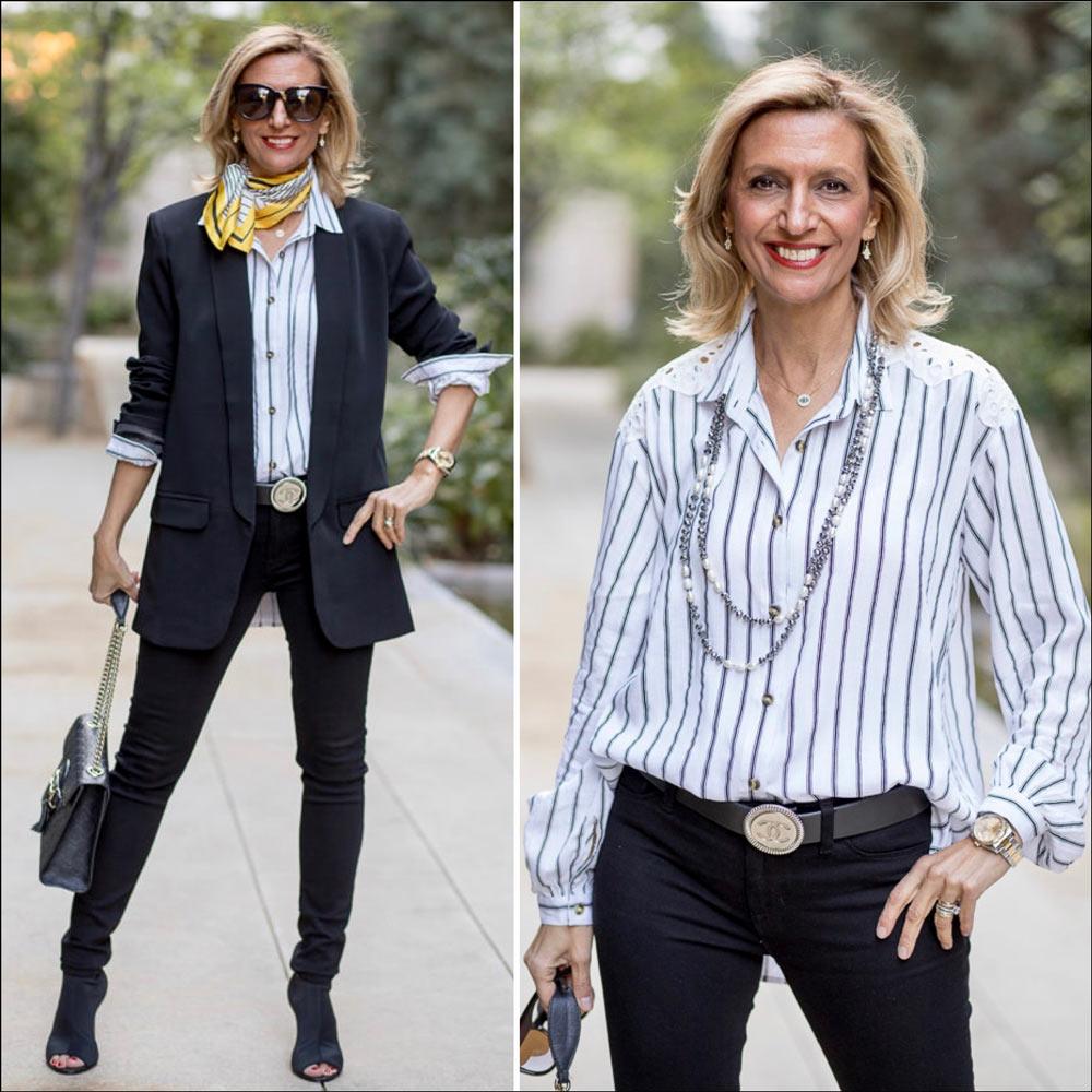 Black And White Look With A Touch Of Yellow – Just Style LA