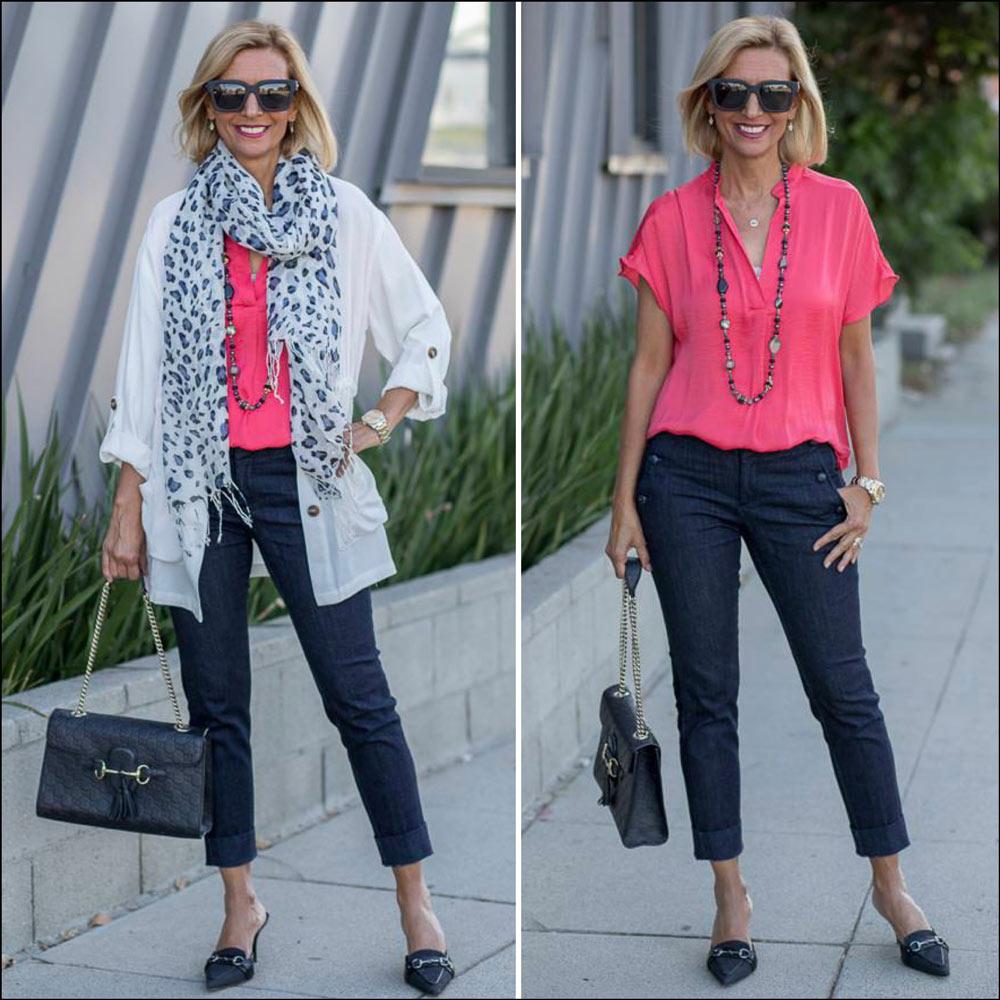 Black And White With A Pop Of Color - Just Style LA