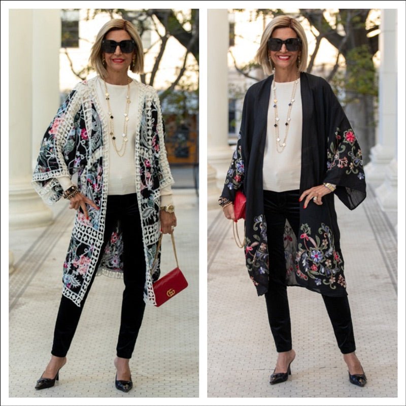 Elevate Your Holiday Style With Our Beautiful Novelty Kimonos - Just Style LA