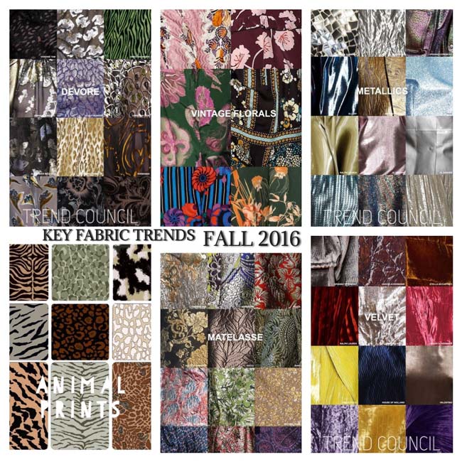 Fall 2016 Textile And Print Trend Direction - Just Style LA
