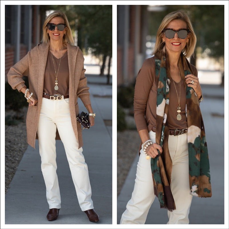Fall Neutrals Mixed With Winter White – Just Style LA