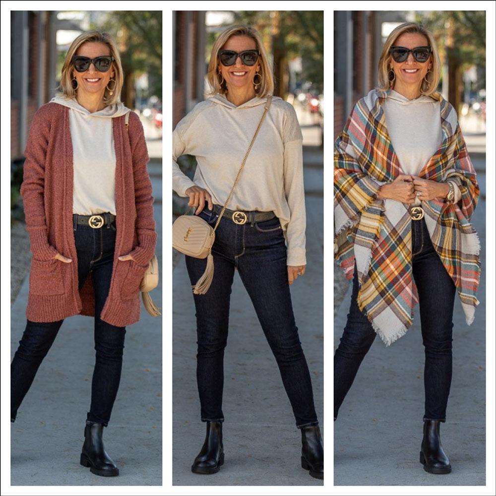 Fall Textures And Patterns With Boucle And Plaid - Just Style LA
