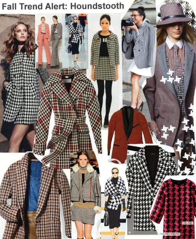 Houndstooth Is Fall 2013's "It Pattern" - Just Style LA