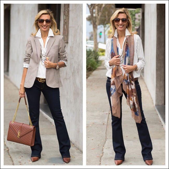 How To Style Our Watson Houndstooth Blazer For Fall - Just Style LA