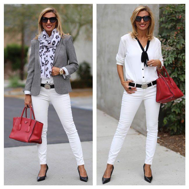 How To Wear White In The Fall Season - Just Style LA