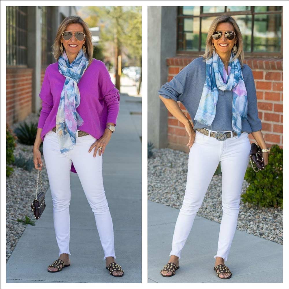 How to Style White Jeans: 4 Outfit Ideas