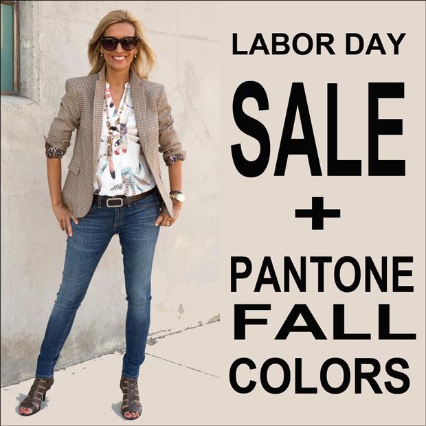 Labor Day Weekend Sale And Pantone Fall 2017 Colors - Just Style LA
