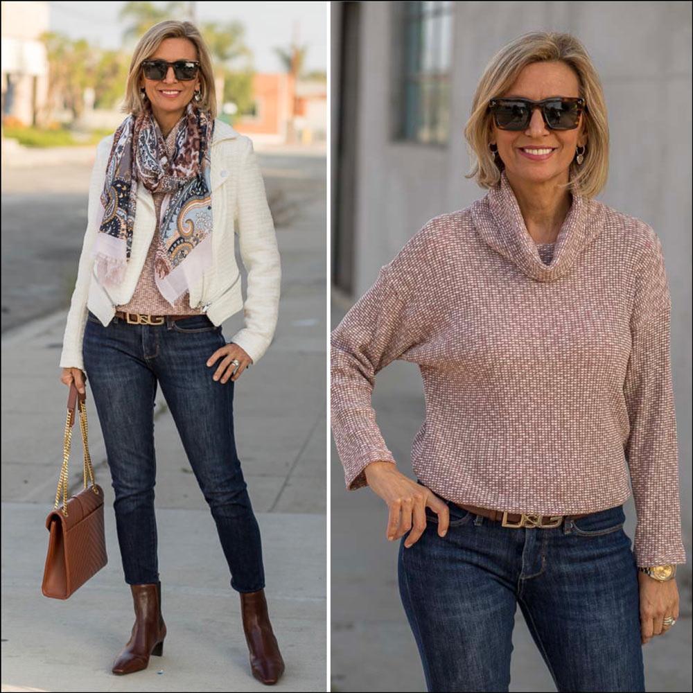 Mixing Fall Textures And Patterns - Just Style LA