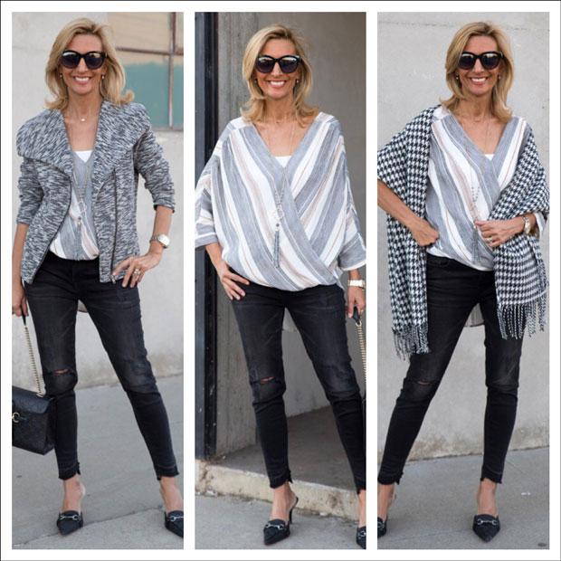 Mixing Patterns in Black And White - Just Style LA