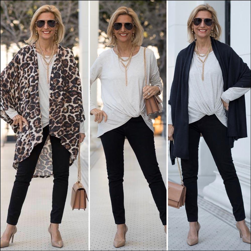 Neutrals Mixed With Leopard - Just Style LA