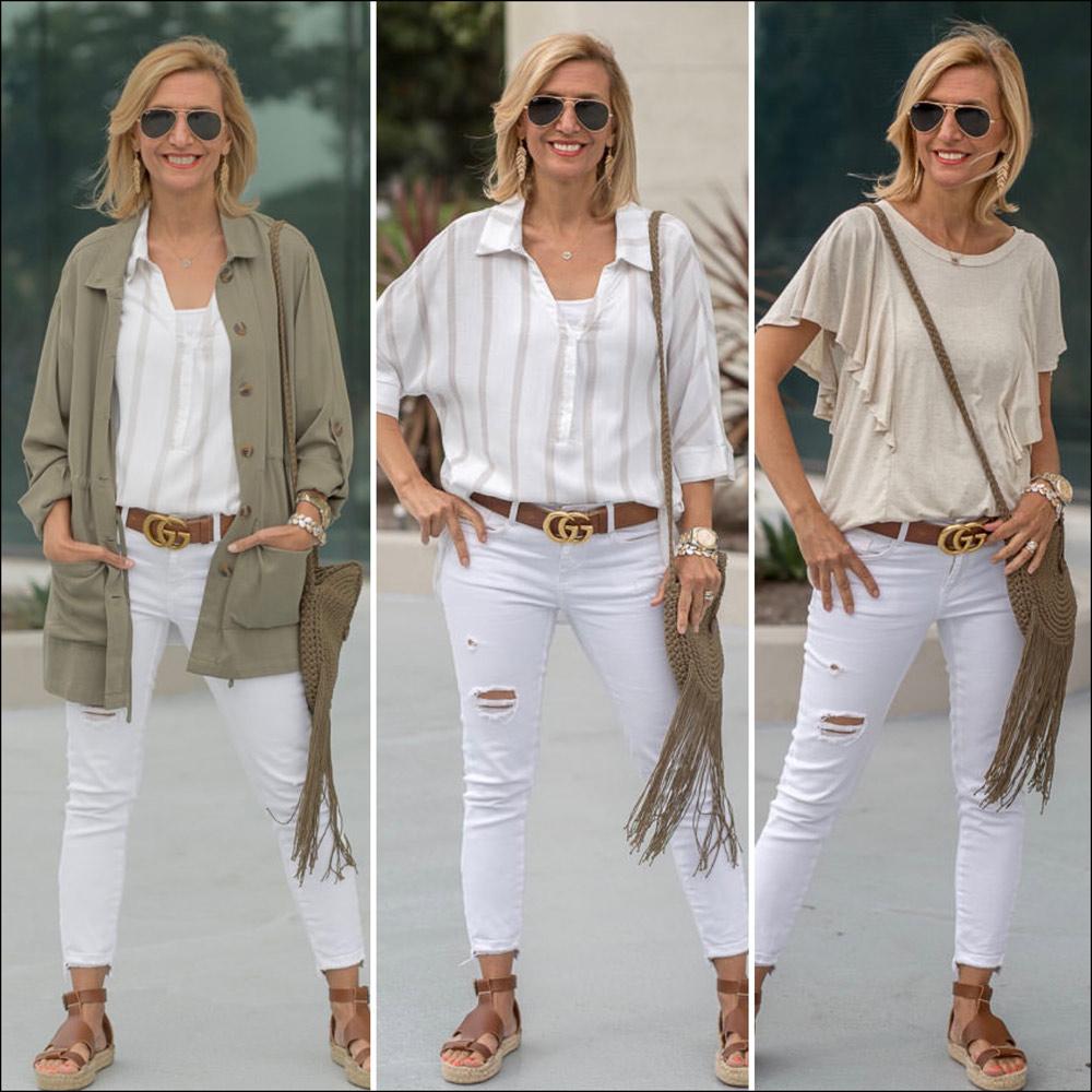 Neutrals Mixed With White - Just Style LA