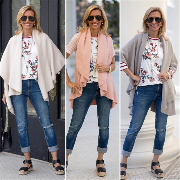 Our Best Selling Cape Vests Styled For Spring – Just Style LA