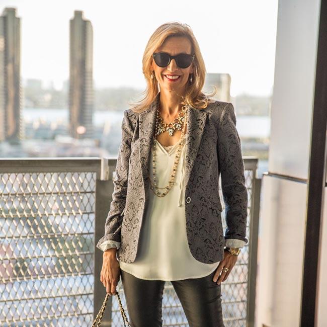 Our Florence Blazer Styled For New Year’s Eve - Just Style LA