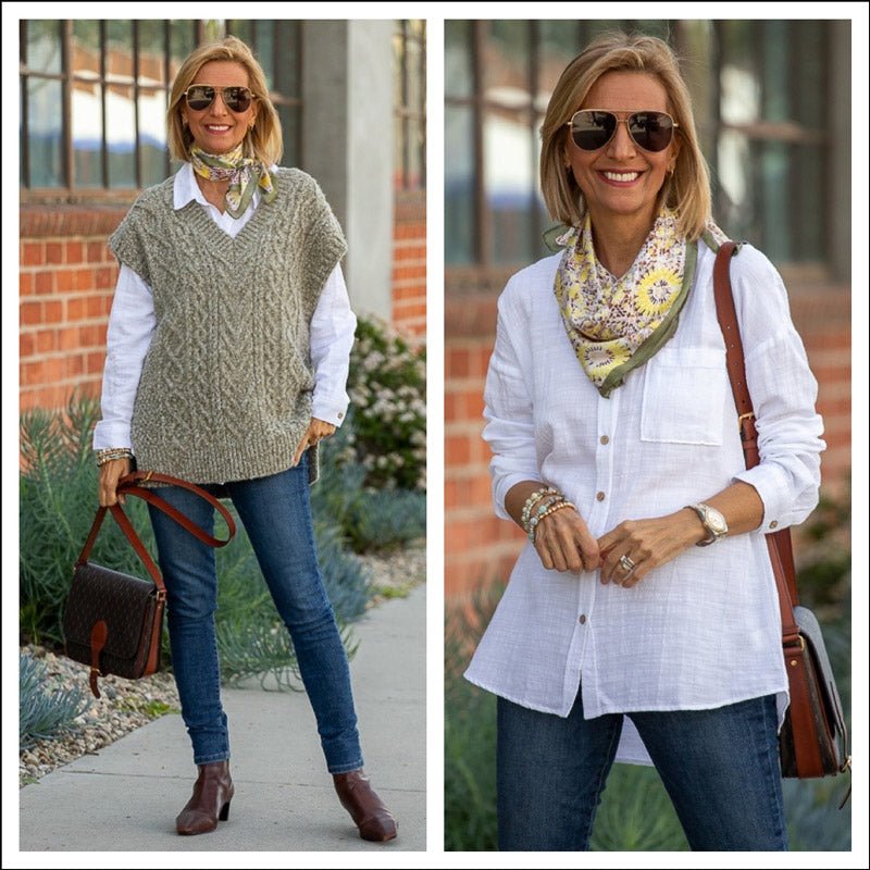 Shirts And Vests Make A Perfect Outfit Combo - Just Style LA
