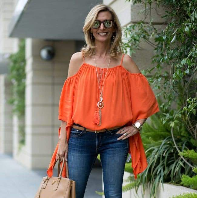 Cold-Shoulder Tops Are Making a Comeback - theFashionSpot