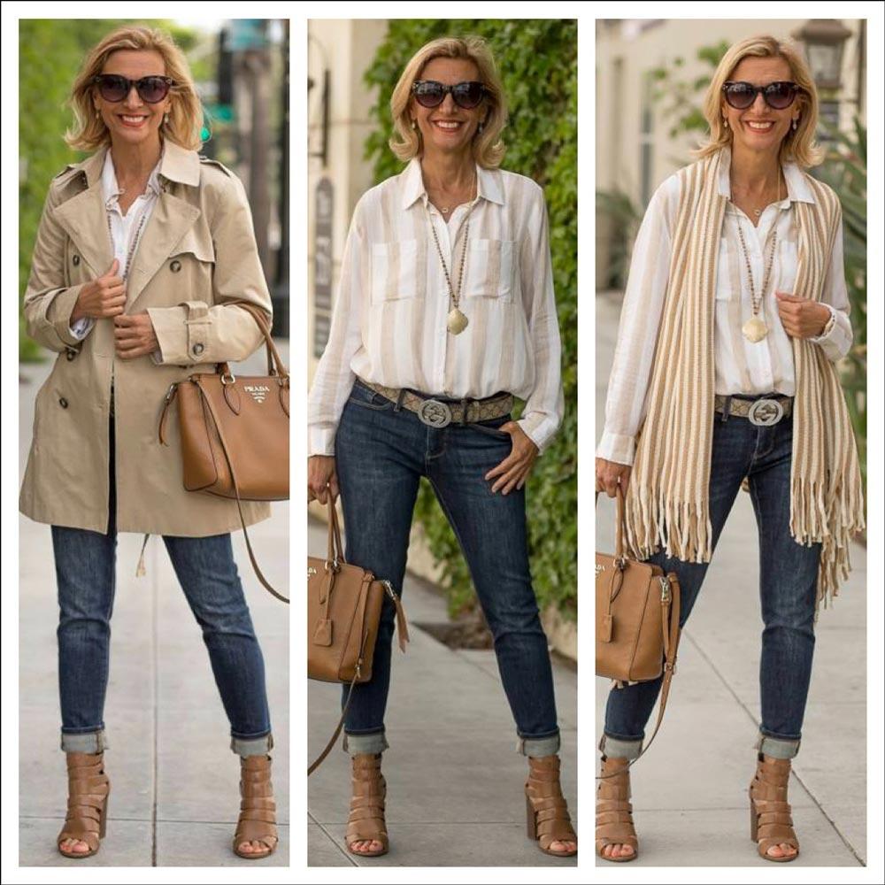 Tan And White A Perfect Spring Color Combo - Just Style LA
