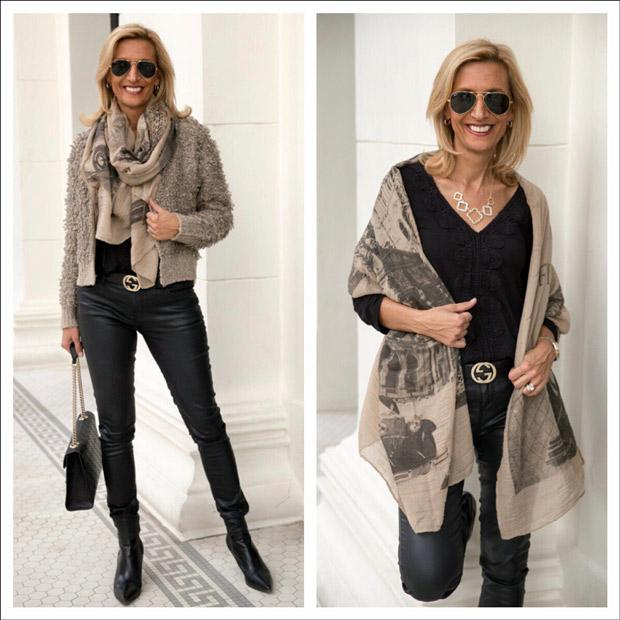 Taupe And Black A Perfect Color Combo - Just Style LA