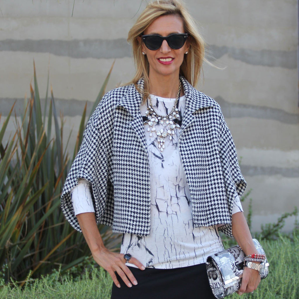 The Soho Jacket Worn With A Trendy Midi Skirt - Just Style LA