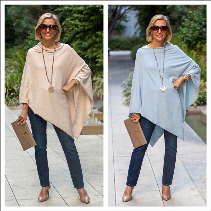 Transitioning Into Fall With Our Stylish Ponchos - Just Style LA