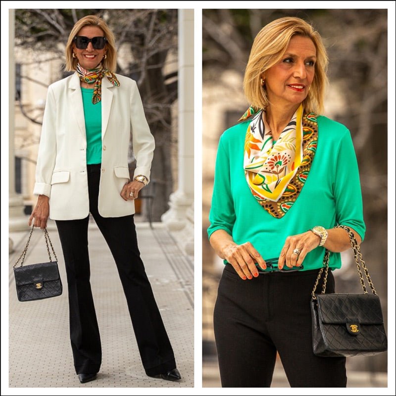 Transitioning Into Spring With A Pop Of Green - Just Style LA