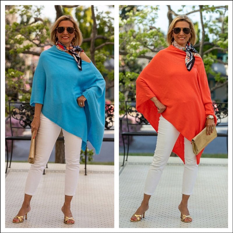 Two Colorful Ponchos Perfect For Mother’s Day - Just Style LA