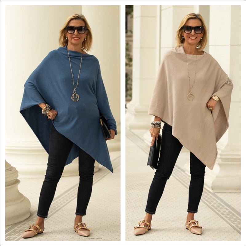 Two New Color Additions To Our Best Selling Ponchos - Just Style LA