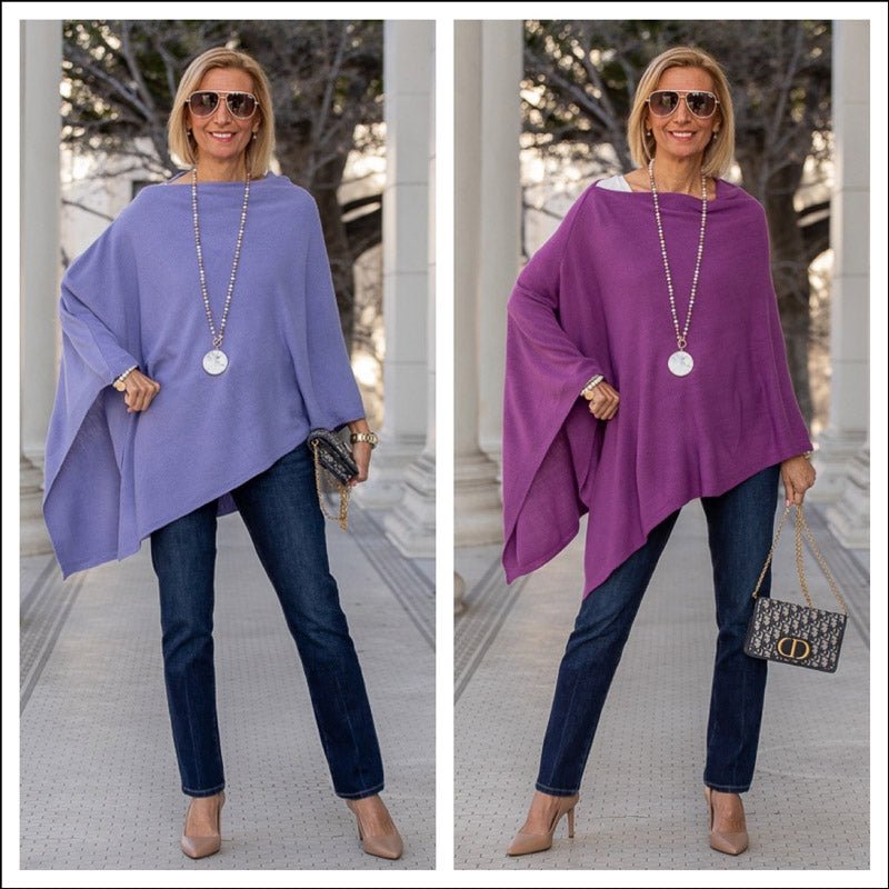 Two New Colors In Our Best Selling Ponchos - Just Style LA