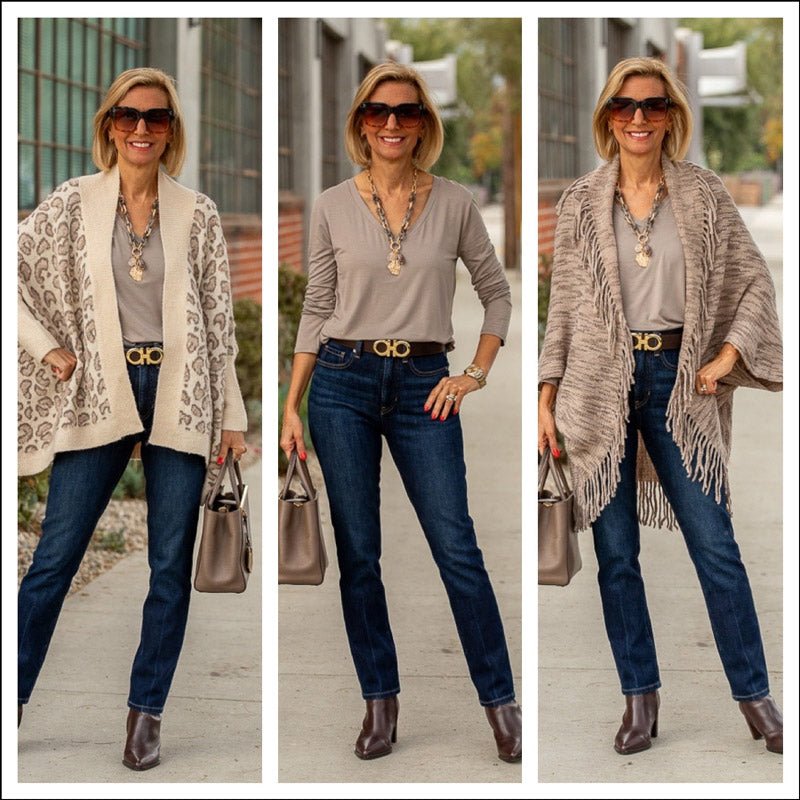 Two Taupe Cardigans That Are Perfect For Fall - Just Style LA