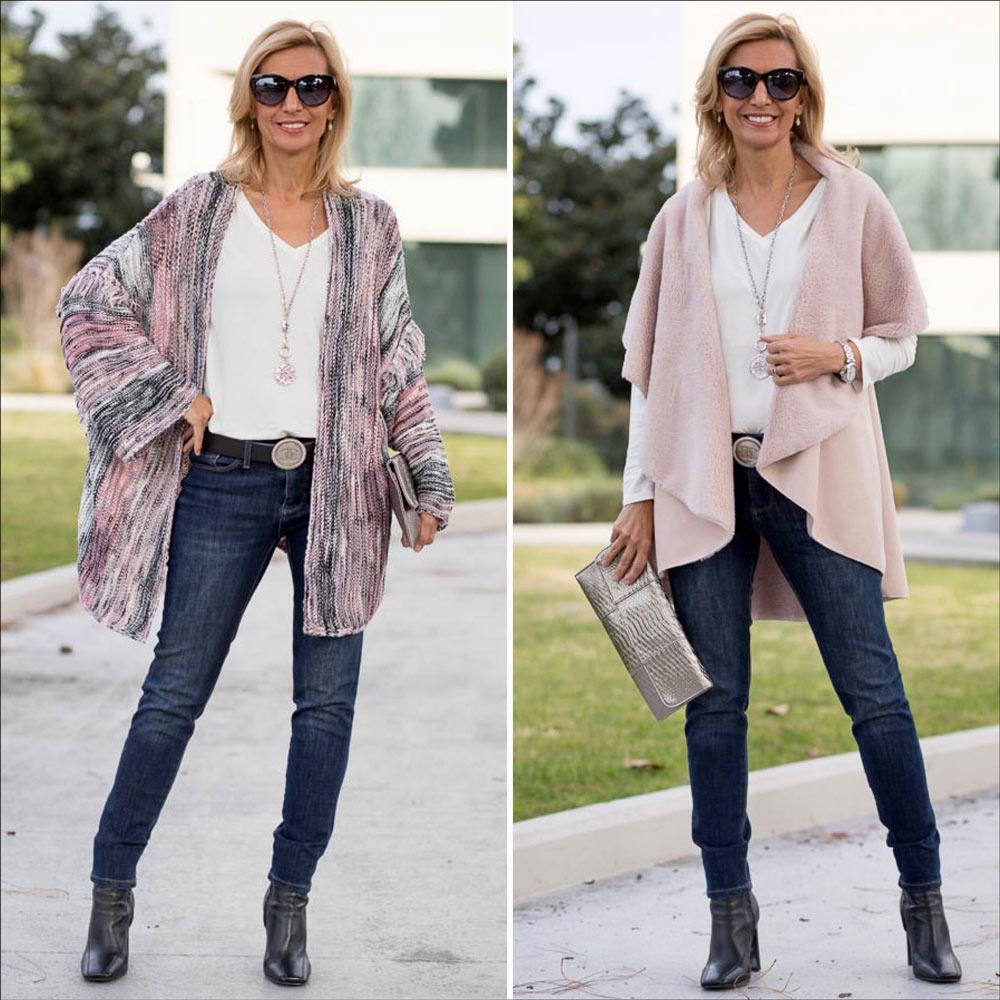 Wearing Pink And Blush In Winter - Just Style LA