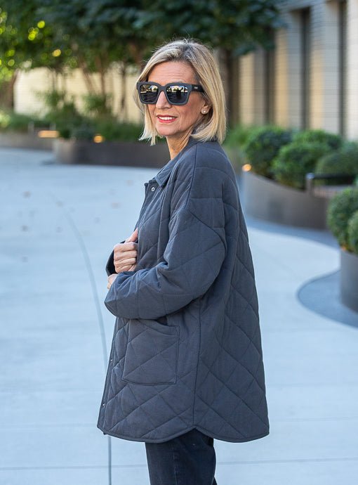 Oversized Quilted Jacket
