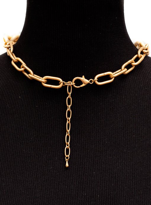 Chunky Gold Necklace – HER Empire